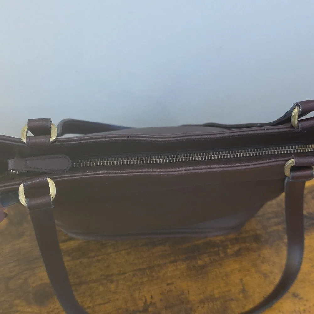 Coach Vintage Tribeca Mahogany Perfect Vintage Condition NO HANGTAG